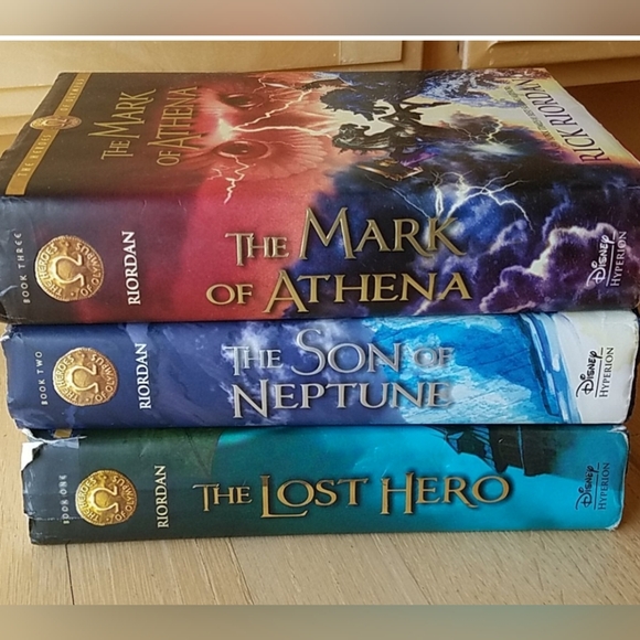 Rick Riordan Heroes Of Olympus Hardcover Book Set - Picture 1 of 7